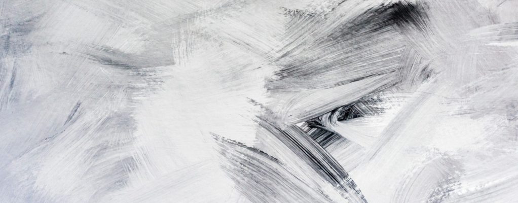 Black and white abstract art