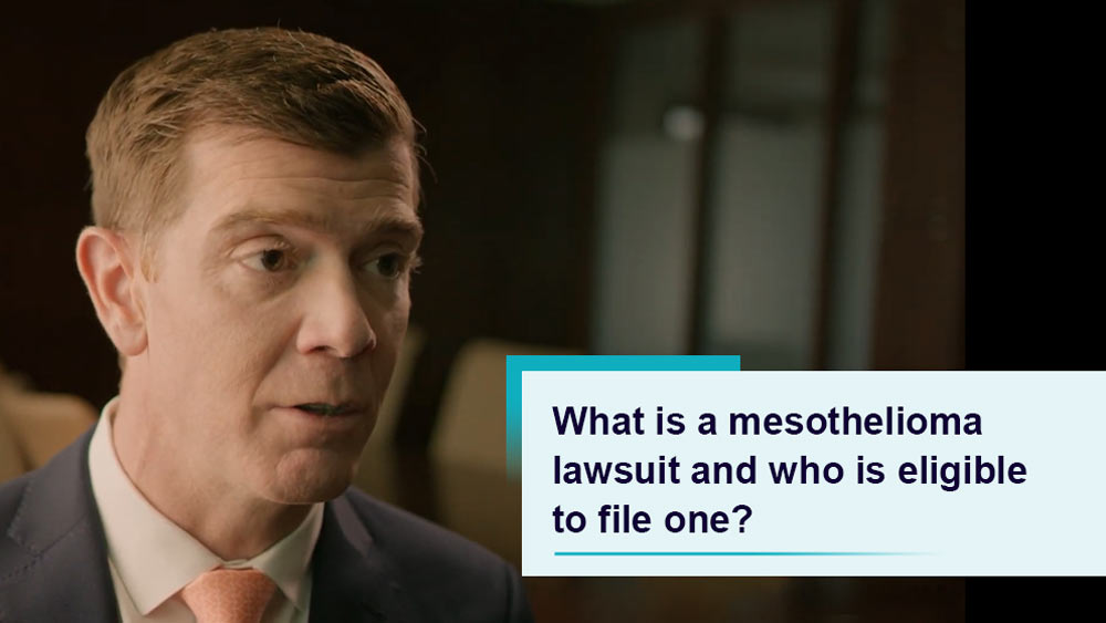 What is a mesothelioma lawsuit and who is eligible to file one?